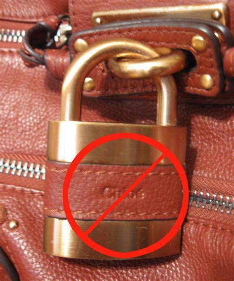 spot fake chloe padlock bag|how to spot a chloe bag.